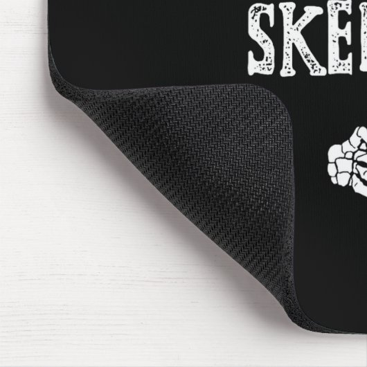 Tapis De Souris I'm With Skeleton Halloween Costume Funny Couples (Coin)