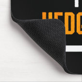 Tapis De Souris I'm With The Hedgehog Costume Funny Halloween Coup (Coin)