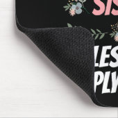 Tapis De Souris I'm Youngest Sister Rules Don't Apply To Me Funny (Coin)