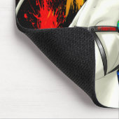 Tapis De Souris image de floc de course (Coin)