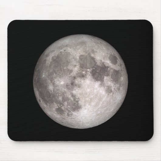 Tapis De Souris Image de la NASA pleine lune (Devant)