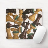 Tapis De Souris Image des pièces d'échecs (Avec souris)