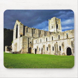 Tapis De Souris Image dramatique de juste d'abbaye de fontaines
