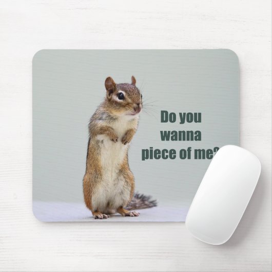 Tapis De Souris Image drôle de tamia (Avec souris)
