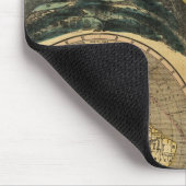 Tapis De Souris Image du monde (Coin)