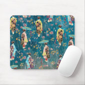 Tapis De Souris Image Geishas (Avec souris)