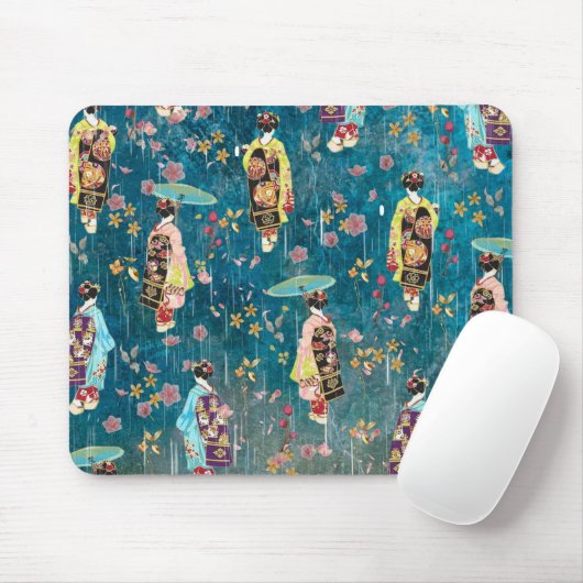 Tapis De Souris Image Geishas (Avec souris)