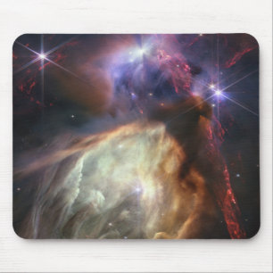 Tapis De Souris Image JWST des étoiles de Rho Ophiuchi