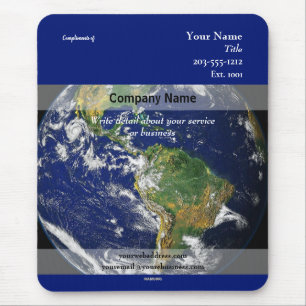 Tapis De Souris Image mondiale de Mousepad promotionnelle - HAMbyW