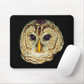 Tapis De Souris Image Mousepad de hibou (Avec souris)