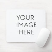 Tapis De Souris Image personnalisée (Avec souris)