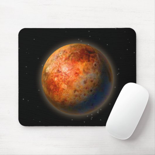 Tapis De Souris Image planétaire Pluto Astronomy (Avec souris)