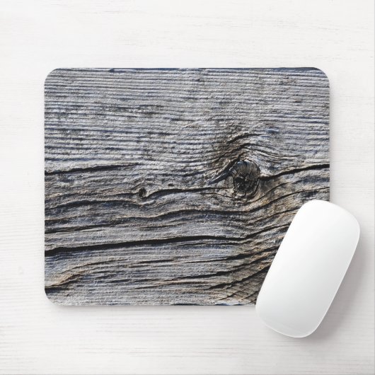 Tapis De Souris Image Rustique Bois Board (Avec souris)