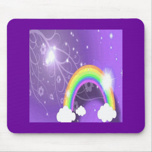 Tapis De Souris Imaginaire arc-en-ciel