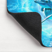 Tapis De Souris imaginaire bleu dauphin (Coin)
