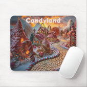 Tapis De Souris Imaginaire de Candyland (Avec souris)