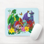 Tapis De Souris Imaginaire de nid de bébé dragon (Avec souris)