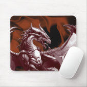 Tapis De Souris Imaginaire dragon Mousepad (Avec souris)