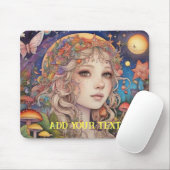 Tapis De Souris Imaginaire fille - Personnalisé (Avec souris)