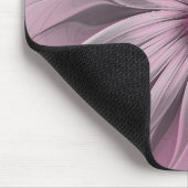 Tapis De Souris Imaginaire Fleur Plum Abstrait Flore Fractal Art (Coin)
