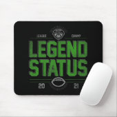 Tapis De Souris Imaginaire Football League Champ Legend Statut (Avec souris)