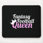 Tapis De Souris Imaginaire Football Queen Fun (Devant)
