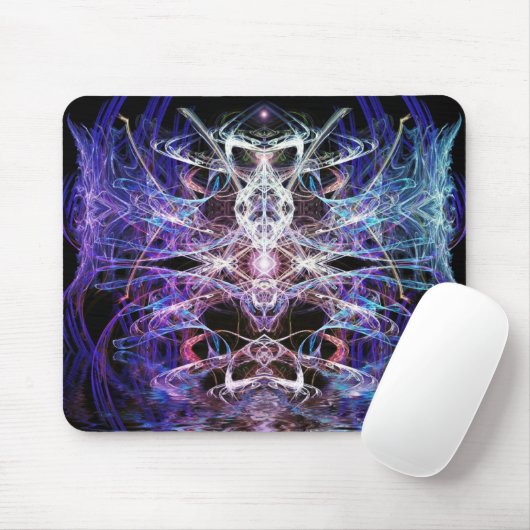 Tapis De Souris imaginaire fractal de libellule Mousepad (Avec souris)