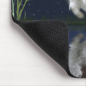 Tapis De Souris Imaginaire mignon CHIEN PAPILLON Mousepad (Coin)