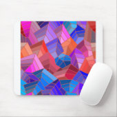 Tapis De Souris Imaginaire Montagnes Vue du ciel (Avec souris)