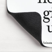 Tapis De Souris Imaginaire n'abandonnez jamais (Coin)