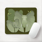 Tapis De Souris Imaginaire vert (Avec souris)