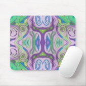 Tapis De Souris Imaginaire vert pourpre Mousepad (Avec souris)