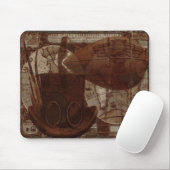 Tapis De Souris Imaginarium Steampunk Médias mixtes (Avec souris)