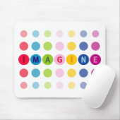 Tapis De Souris "Imagine" Mousepad (Avec souris)