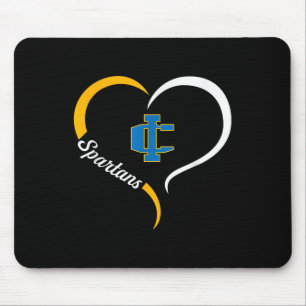 Tapis De Souris Imlay City Spartans Logo Demi-Coeur Slogan Hs