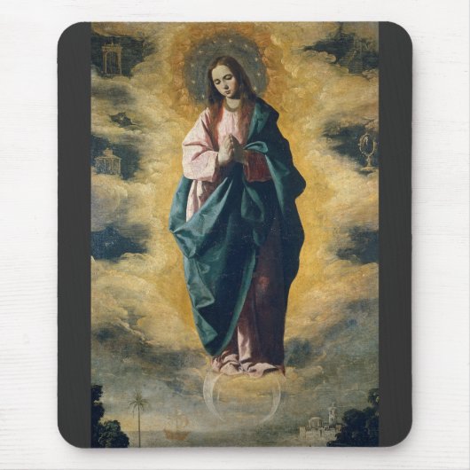 Tapis De Souris Immaculée Conception par Zurbarán (Devant)
