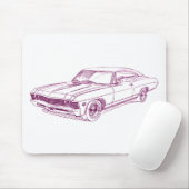 Tapis De Souris Impala 1967 de Che (Avec souris)