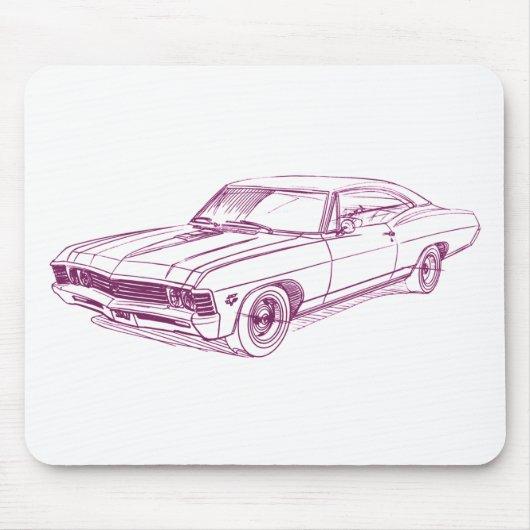 Tapis De Souris Impala 1967 de Che (Devant)