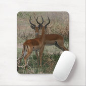 Tapis De Souris Impalas sur le Serengeti (Avec souris)