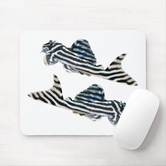 Tapis De Souris “Imperial Zebra Pleco”の優良製品 (Avec souris)