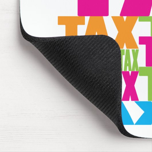 Tapis De Souris Impôt coloré (Coin)