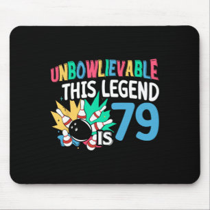 Tapis De Souris Impraticable Cette Légende Est 79 Bowling 79e Nais