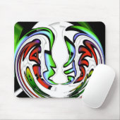 Tapis De Souris Impression Abstrait Face Hakuna Matata (Avec souris)