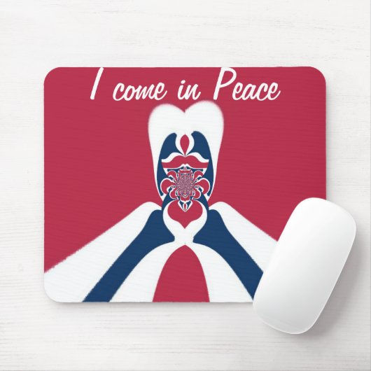 Tapis De Souris Impression Abstraite E.T. (Avec souris)