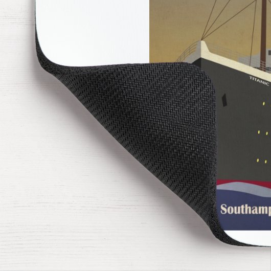 Tapis De Souris Impression Art déco Titanic Ocean Liner (Coin)