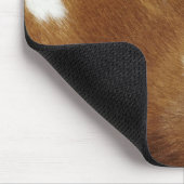Tapis De Souris Impression Brown de la vache (Coin)