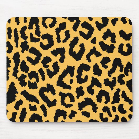 Tapis De Souris Impression Cheetah (Devant)