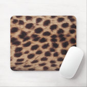Tapis De Souris Impression Cheetah (Avec souris)