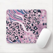 Tapis De Souris Impression Cheetah (Avec souris)