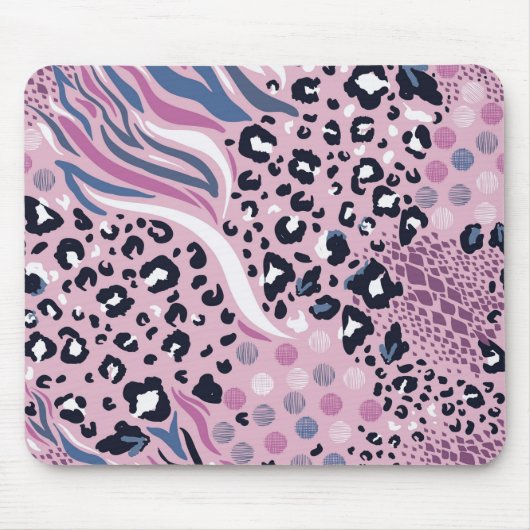 Tapis De Souris Impression Cheetah (Devant)